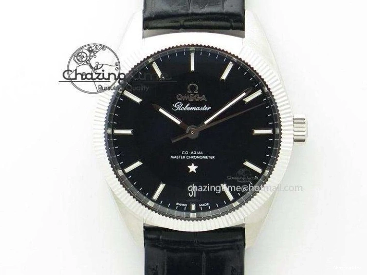 0322 Practical Vintage Seamaster 300 No Date T SS B12 Black Dial On Brown Leather Strap A2836 (Free Nylon Strap) 7910
